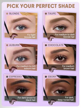 SHEGLAM Tint Lock Tattoo جل حواجب قابل للتقشير-Taupe علامة تجارية جمال مكياج ميكب مستحضرات تجميل للنساء الفتيات مثالي لفصل الشتاء الربيع مثالي ل- Y2K أزياء أنيقة رمضان هدية حفلة جاهز أفضل لون