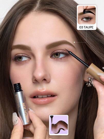SHEGLAM Tint Lock Tattoo جل حواجب قابل للتقشير-Taupe علامة تجارية جمال مكياج ميكب مستحضرات تجميل للنساء الفتيات مثالي لفصل الشتاء الربيع مثالي ل- Y2K أزياء أنيقة رمضان هدية حفلة جاهز أفضل لون