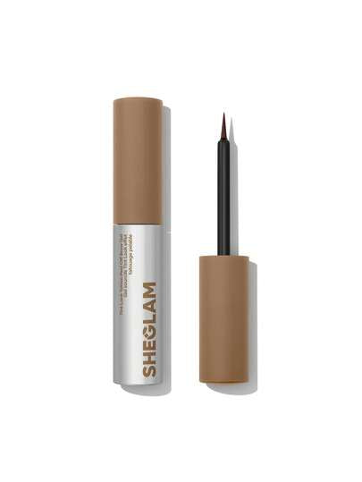 SHEGLAM Tint Lock Tattoo جل حواجب قابل للتقشير-Taupe علامة تجارية جمال مكياج ميكب مستحضرات تجميل للنساء الفتيات مثالي لفصل الشتاء الربيع مثالي ل- Y2K أزياء أنيقة رمضان هدية حفلة جاهز أفضل لون