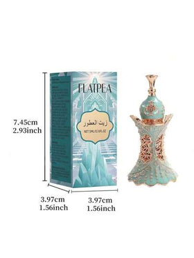زيت عطري نقي 5 مل، عود الصندل والورد العربي، عطر طويل الأمد لمدة 12 ساعة، زيت عطري أساسي بدون لهب لتنقية الهواء المنزلي، له تأثير على الاسترخاء والإنعاش العقلي، سلسلة عالية الجودة والمستوى، مناسب للهدايا