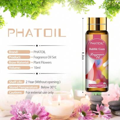 مجموعة زيوت العطور فاتويل 9 قطع 10 مل/0.33 أونصة سائلة، مجموعة زيوت عطرية أساسية، زيوت معطرة لصناعة الصابون والشموع والموزع والمرطب، DIY عطر - جوز الهند وفانيليا / مسك أبيض / قهوة / لبان / D-Jador / ملاك / زنبق أسود / مغنوليا