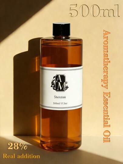 500 مل زيت عطري أساسي، سائل تعبئة عطري قائم على الماء، سائل تعبئة عطري بدون لهب، تركيز عطري 28% (معظم منتجات السوق هي 2%-6%)، مناسب لموزعات القصب والموزعات العطرية وأجهزة موزعات الروائح والموزعات العطرية فوق الصوتية