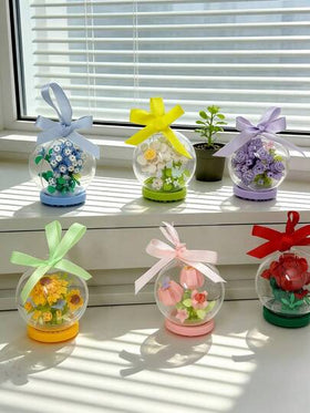 ديكور منزلي DIY مع أزهار محفوظة، يأتي مع أشرطة، خيارين للعرض - على الطاولة أو معلق، فكرة هدية متعددة الوظائف وأصلية، ترتيب زهور اصطناعية معشقة، مناسبة للأعياد والعطلات، عيد الحب، عيد الأم، عيد الميلاد، عيد الأب، ديكور المكتب، رأس السنة