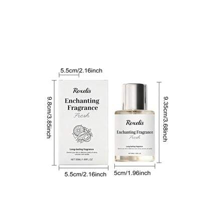 1 قطعة عطر برائحة الحمضيات، عطر "وقت جميل"، طبيعي، منعش، رومانسي، لطيف وأنيق، عطر مناسب للسفر اليومي