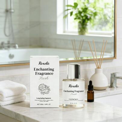 1 قطعة عطر برائحة الحمضيات، عطر "وقت جميل"، طبيعي، منعش، رومانسي، لطيف وأنيق، عطر مناسب للسفر اليومي