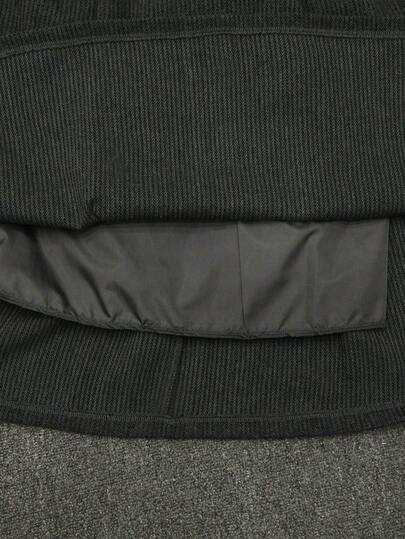SHEIN رمضان طقم بلوزة وفستان قصير أنيق بطراز فرنسي كاجوال لفتيات المراهقات، للربيع/الخريف، 2 قطعة