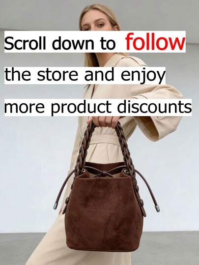هذه الحقيبة اليدوية الصغيرة الجديدة والأنيقة تتميز بتصميم ذو لون واحد مع زخارف أنيقة على الحزام. إنها حقيبة يد محمولة وأنيقة، مثالية للعمل والتنقل اليومي والمناسبات الاجتماعية.
