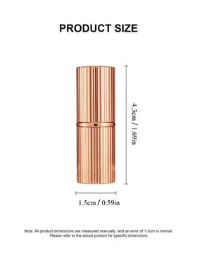 Charlotte Tilbury أحمر شفاه ماتي "Pillow Talk"، وردي فاتح، أحمر شفاه ميني، وردي فاتح، أحمر شفاه محمول، مجموعة أحمر شفاه، حجم السفر، 1.1 جرام/0.038 أونصة