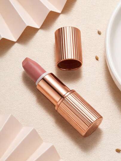 Charlotte Tilbury أحمر شفاه ماتي "Pillow Talk"، وردي فاتح، أحمر شفاه ميني، وردي فاتح، أحمر شفاه محمول، مجموعة أحمر شفاه، حجم السفر، 1.1 جرام/0.038 أونصة