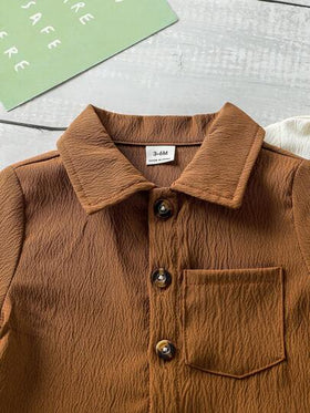 SHEIN Vintaside Kids 6 قطع/مجموعة قميص وشورت قطني بسيط مريح للأطفال الرضع الصبيان، مجموعة متعددة الألوان مناسبة للصيف