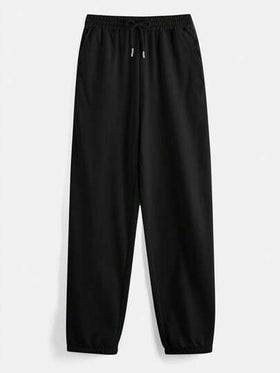 SHEIN BASICS بنطلون رياضي نسائي بجيب وسحاب