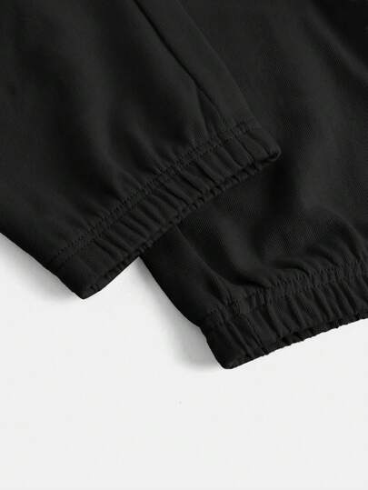 SHEIN BASICS بنطلون رياضي نسائي بجيب وسحاب