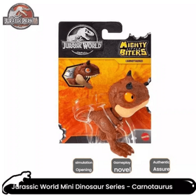 Mattel لعبة إصبع ديناصور تي-ريكس صغير قابل للجمع من ماتيل، نموذج واقعي للأطفال