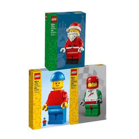 LEGO حزمة 3 مجموعات من أشكال الطوب الكبيرة من ليغو - ألعاب بناء (40820/40819/40649)