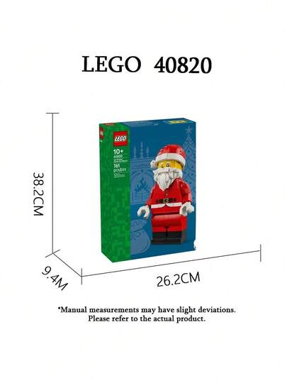 LEGO حزمة 3 مجموعات من أشكال الطوب الكبيرة من ليغو - ألعاب بناء (40820/40819/40649)
