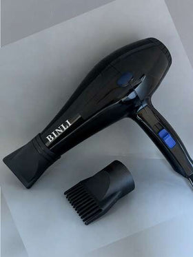 مجفف شعر بغلاف نايلون مقاوم للصدمات مع فوهتين، تدفق هواء عالي بتحكم بزر واحد، قوة عالية، أسلوب فوهة عشوائي، قابس بريطاني قطعة واحدة