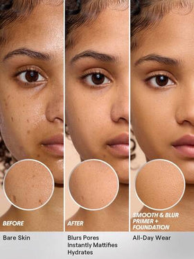 SHEGLAM Camera On ناعم و ضبابي برايمر علامة تجارية جمال مكياج ميكب مستحضرات تجميل للنساء الفتيات مثالي لفصل الشتاء الربيع مثالي ل- Y2K أزياء أنيقة رمضان هدية حفلة جاهز أفضل لون