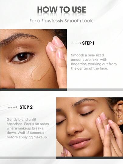 SHEGLAM Camera On ناعم و ضبابي برايمر علامة تجارية جمال مكياج ميكب مستحضرات تجميل للنساء الفتيات مثالي لفصل الشتاء الربيع مثالي ل- Y2K أزياء أنيقة رمضان هدية حفلة جاهز أفضل لون
