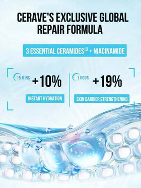 CeraVe كريم تنظيف لطيف، مناسب للبشرة الجافة والخشنة والغير متساوية، متوفر بحجم 30مل/236مل. هذا المنظف الجيلي الذي يحتوي على 0.5% من حمض السالسيليك يحتوي على 3 سيراميدات أساسية، حمض الهيالورونيك والنياسيناميد، يقشر بلطف