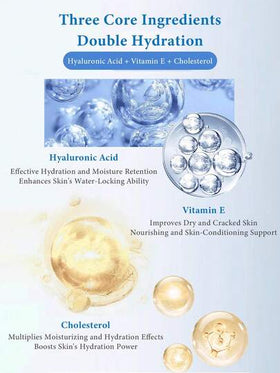 CeraVe 50 مل/85 جرام كريم مرطب، مناسب للبشرة الجافة إلى شديدة الجفاف، يحتوي على ثلاثي السيراميد، حمض الهيالورونيك، فيتامين ه-، الكوليسترول وتقنية MVE، ترطيب لمدة 24 ساعة، إصلاح حاجز البشرة، خالي من العطور والكحول والملونات، غير دهني ومنعش.