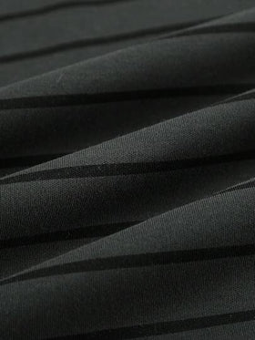 AICJ زوجان من البذلات الرياضية الرجالية البسيطة الفضفاضة والمصممة بشكل بسيط ذات جيوب، ملابس علوية بياقة مستديرة وأكمام قصيرة وشورت، بيجامات الربيع/الصيف