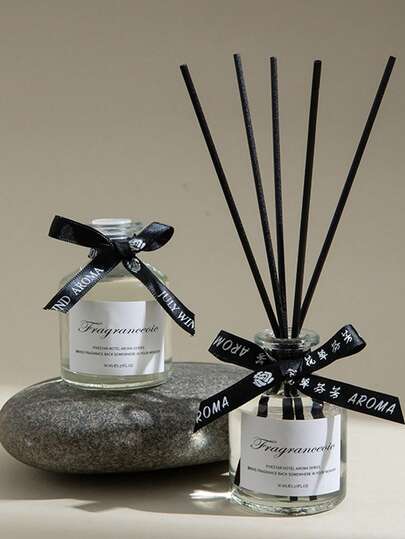 موزع عطر بدون لهب سعة 50-100 مل، مدة عطر 15-30 يوم، قابل لإعادة التعبئة بزيوت عطرية، منعش للمنزل والحمام، ديكور منزلي للربيع والصيف، معطر هواء، موزع للسيارة، وردي، ديكور حفل زفاف، هدية للسيدات، هدية عيد الأم