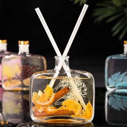 موزع عطر بدون لهب سعة 50-100 مل، مدة عطر 15-30 يوم، قابل لإعادة التعبئة بزيوت عطرية، منعش للمنزل والحمام، ديكور منزلي للربيع والصيف، معطر هواء، موزع للسيارة، وردي، ديكور حفل زفاف، هدية للسيدات، هدية عيد الأم