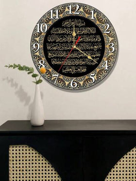 ساعة حائط صامتة قطر 10"/12" مناسبة لديكور المنزل في غرفة النوم والمطبخ وغرفة المعيشة، سهلة التركيب، هدية رائعة للأعياد مثل عيد الفصح والكريسماس وعيد الشكر والعودة إلى المدرسة