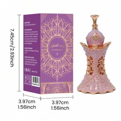 5 مل عطر لطيف خالي من الكحول | مصنوع بعناية، رائحة أصيلة | صديق للجسم، بحجم السفر | مناسب للمواعيد، اليومي، المناسبات | توصية هدية | صديق لبشرة الحساسة