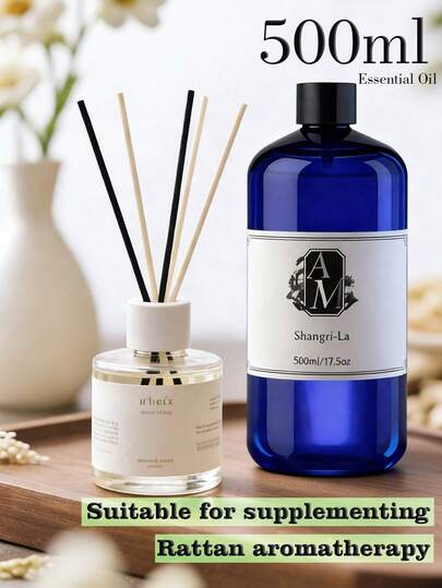 500 مل سائل تعبئة زيت عطري أساسي (تركيز 28٪ ، أعلى من معظم المنتجات السوقية بنسبة 4٪-6٪) ، مناسب لجهاز نشر الروائح ، موزع الأعواد ، العطور بدون لهب ، عصي العطر الفاخرة للفنادق ، الغسيل. رائحة طويلة الأمد