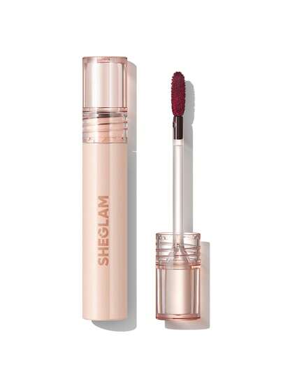 SHEGLAM Fall In Line محدد شفاه قابل للتقشير-Pinky Promise روج تنت أرواج علامة تجارية جمال مكياج ميكب مستحضرات تجميل للنساء الفتيات مثالي لفصل الشتاء الربيع مثالي ل- Y2K أزياء أنيقة رمضان هدية حفلة جاهز أفضل لون