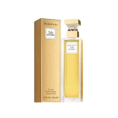 ELIZABETH ARDEN عطر إليزابيث آردن فيفث أفينيو للنساء، 125مل/4.23 أونصة سائلة، رائحة الزنبق الناعمة والمغنوليا الحلوة، رائحة بودرية كلاسيكية