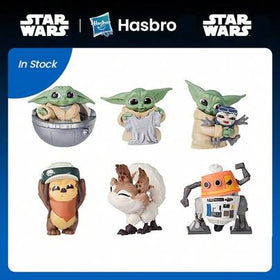 Hasbro هدايا بيبي يودا، شكل عمل بيبي يودا 2.2 بوصة، دمية بيبي يودا، تذكار ديكور المكتب للكبار