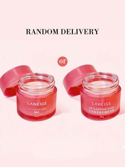Laneige 20 جرام قناع نوم للشفاه بعطر الخوخ، بصيغة التوت، عميق الترطيب، يصلح الشفاه الجافة والمتقشرة. يزيل بلطف تقشير الشفاه، يضيء لون الشفاه، ويترك الشفاه ناعمة وملساء وغير لزجة. مناسب للاستخدام ليلاً. | مستحضرات تجميل كورية ، مكياج كوري