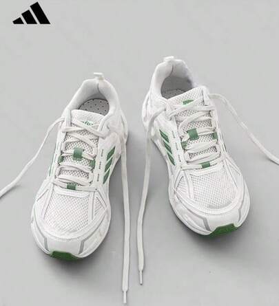 Adidas حذاء رياضي جديد للرجال والنساء لممارسة رياضة الجري والجري بدون كعب مصنوع من شبكة قابلة للتنفس