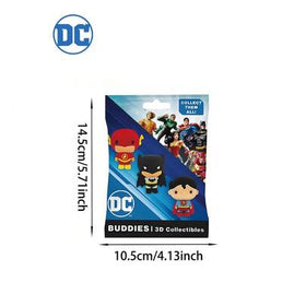 Warner Bros لعبة ألعاب الشخصيات المجسمة المرخصة رسميًا من DC بصندوق أعمى من البي في سي، شخصيات قابلة للجمع ثلاثية الأبعاد لباتمان وسوبرمان والجوكر وهارلي كوين، ديكور المنزل وتماثيل الأكشن 1 قطعة من وارنر بروس