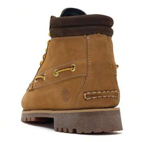 Timberland بوت رياضي كاجوال بسيط للارتداء اليومي، بوت رجالي نصف طويل من النوبوك القمحي، رمز المنتج: A2N4C754