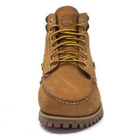Timberland بوت رياضي كاجوال بسيط للارتداء اليومي، بوت رجالي نصف طويل من النوبوك القمحي، رمز المنتج: A2N4C754