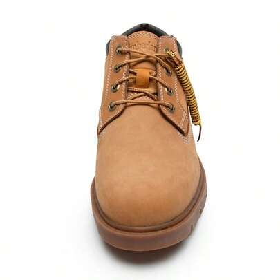 Timberland بوت رباط كلاسيكية لون القمح للرجال، بوت كاحل مريحة للرياضة اليومية والأنشطة الخارجية العادية A1P3L231