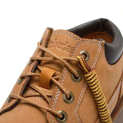 Timberland بوت رباط كلاسيكية لون القمح للرجال، بوت كاحل مريحة للرياضة اليومية والأنشطة الخارجية العادية A1P3L231