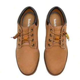 Timberland بوت رباط كلاسيكية لون القمح للرجال، بوت كاحل مريحة للرياضة اليومية والأنشطة الخارجية العادية A1P3L231