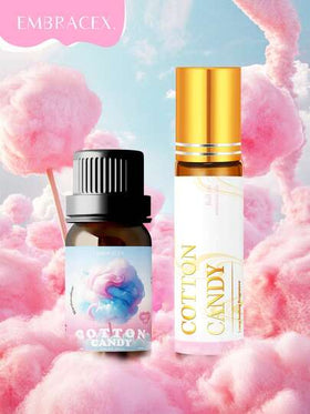 EMBRACEX. زيت عطري بعطر القطن الحلو 10مل، قطعتان/قطعة واحدة، ديكور المنزل، يمكن استخدامه لصنع شموع معطرة، مرطبات الهواء/موزعات العطور، عطر داخلي، هدية عيد
