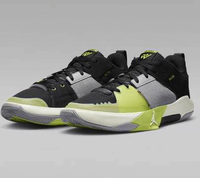 Nike حذاء كرة السلة للرجال من نايك JORDAN ONE TAKE 5 مبطن، مانع للانزلاق، ماص للصدمات، متين، خفيف الوزن، مريح ذو رقبة منخفضة، أحذية رياضية كاجوال ذات ألوان متباينة، الأكثر مبيعًا في الملاعب FD2336-003