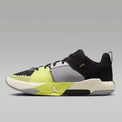 Nike حذاء كرة السلة للرجال من نايك JORDAN ONE TAKE 5 مبطن، مانع للانزلاق، ماص للصدمات، متين، خفيف الوزن، مريح ذو رقبة منخفضة، أحذية رياضية كاجوال ذات ألوان متباينة، الأكثر مبيعًا في الملاعب FD2336-003