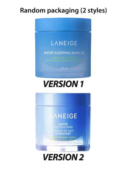 قناع النوم LANEIGE HYDRA-FIT 70مل / يضيء ويرطب ويُنعم / قناع نوم كوري يرطب بعمق ويجدد إشراقة البشرة طوال الليل. [تغليف عشوائي (نمطان)]