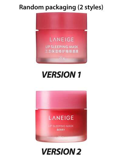 Laneige قناع النوم للشفاه من لانيج (توت)، 20 جرام / مصنوع بفيتامين سي وزيت بذور موروموروا وزبدة الشيا، غني بمضادات الأكسدة، مصمم للشفاه الجافة والمتقشرة / مغذي، مرطب، فيتامين سي، زيت بذور موروموروا وزبدة الشيا، مضادات الأكسدة، شفاه جافة ومتقشرة [تغليف عشو