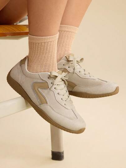 CUCCOO EASI أحذية رياضية كاجوال مريحة ذات قاع مسطح للنساء