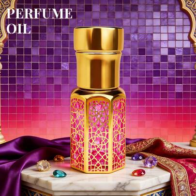 عطر سري لغرفة الملكية، عطر رول-أون عربي أنيسكس على طراز الشرق الأوسط السعودي والإماراتي 10مل، عطر زهري فاخر، رائحة منعشة طويلة الأمد، تصميم زجاجة فاخر، محمول للسفر، مناسب للأعمال والمناسبات الدينية، توصية هدية رمضان، جوهر روحي من الفجر إلى الغروب