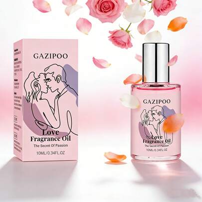 زيت عطري زهري خالي من الكحول بحجم 10 مل للنساء، برائحة الورد وزهر البرتقال. عطر حلو ورومانسي ومرطب، عالي الجودة. حجم مدمج للاستخدام في المنزل والسفر والعمل والمناسبات. عطر طويل الأمد وطبيعي وعطر منعش. موصى به كهدية عيد ميلاد.