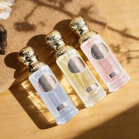 مجموعة هدايا العطور 3 قطع، سلسلة وادي الإمبراطور من الزيوت العطرية بدون لهب، ذات تأثيرات منعشة ومهدئة ومنعشة للهواء، برائحة زهرية فاكهية، 25مل*3. هدية راقية، جودة عالية، نسيج ممتاز، مثالية لإزالة الروائح وتعزيز العطر.